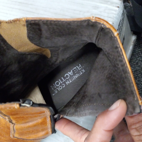 Kenneth Cole REACTION sz 14 zip up boots - Picture 8 of 17